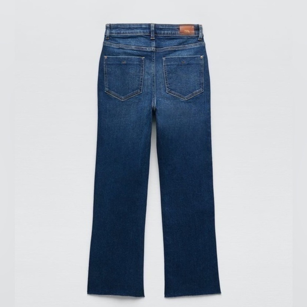 NWT Zara Z1975 High Rise Mini Flare Jeans - Picture 8 of 15